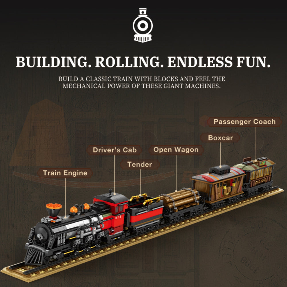 Reobrix 66806 The Norfolk and Western No. 578 Locomotive
