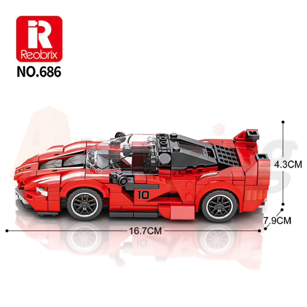 Reobrix 686 The Ferrari FXX-K V2