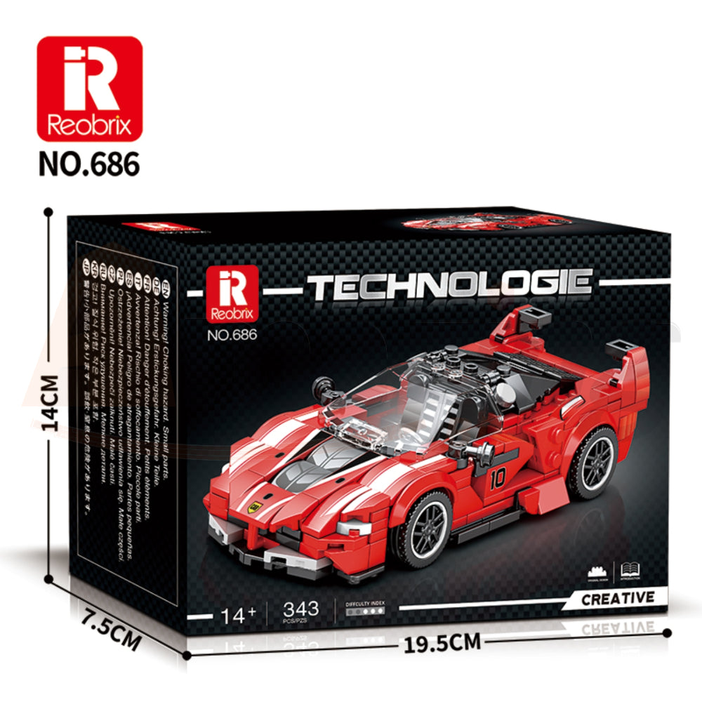 Reobrix 686 The Ferrari FXX-K V2