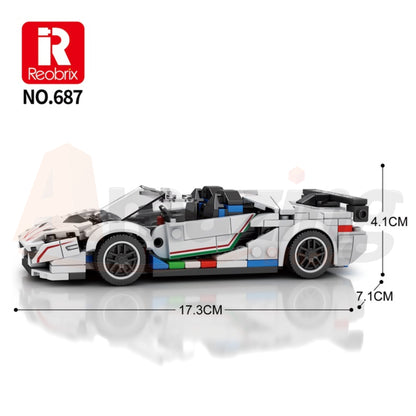 Reobrix 687 The Lamborghini Aventador SVJ