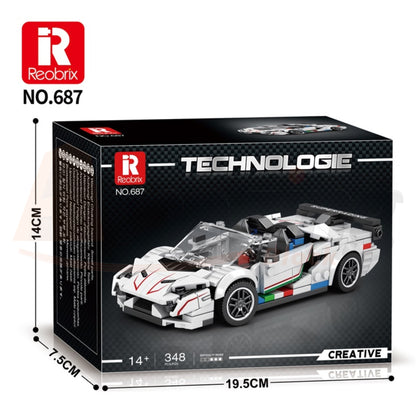 Reobrix 687 The Lamborghini Aventador SVJ