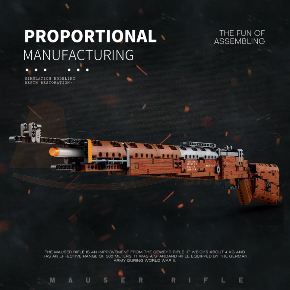Reobrix 77003 The Karabiner 98k Sniper Rifle