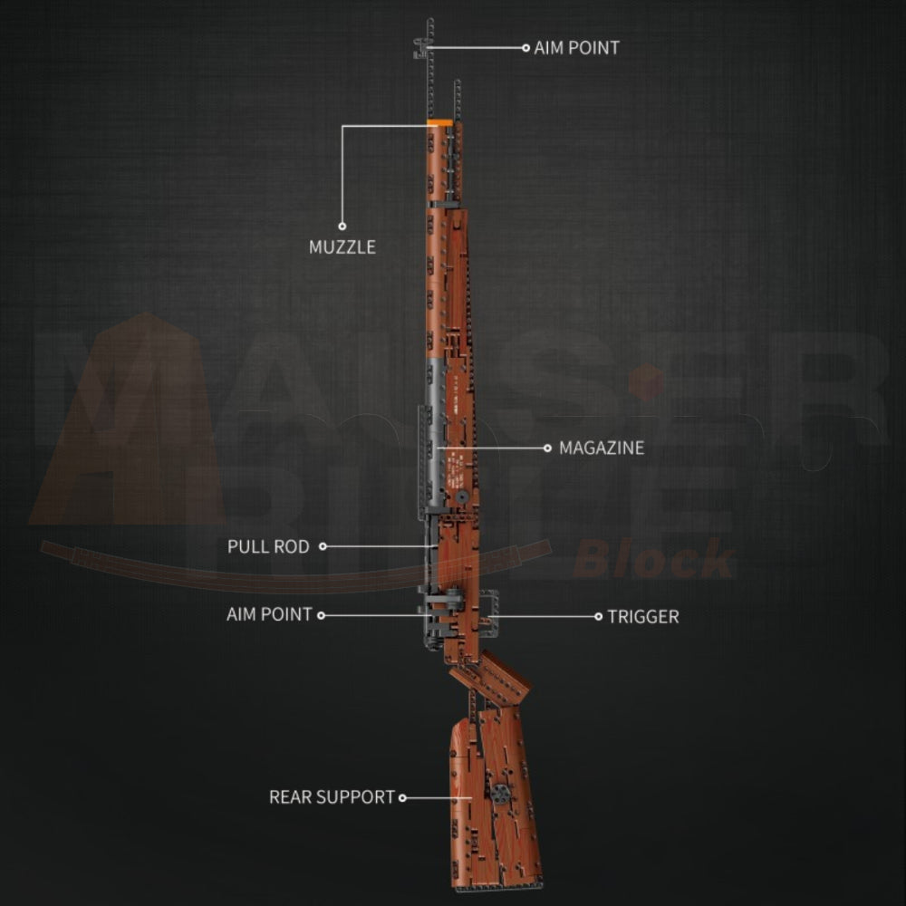 Reobrix 77003 The Karabiner 98k Sniper Rifle