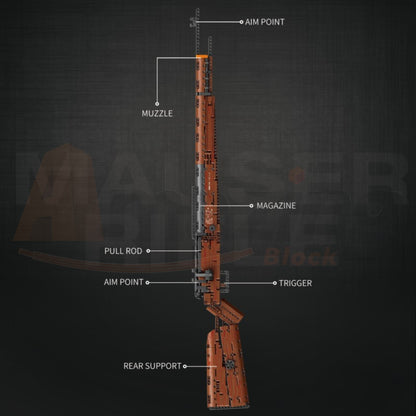 Reobrix 77003 The Karabiner 98k Sniper Rifle