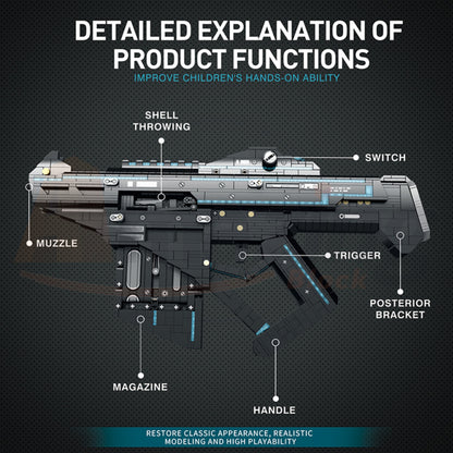 Reobrix 77007 The Ejection Burst Gun：Burst Submachine Gun