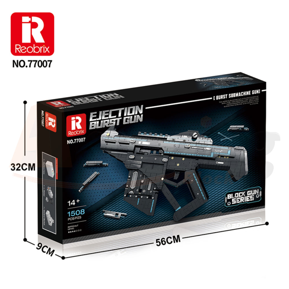 Reobrix 77007 The Ejection Burst Gun：Burst Submachine Gun