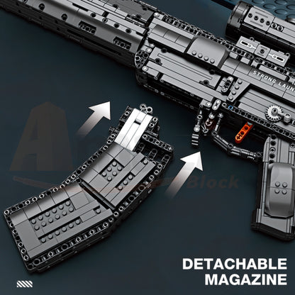 Reobrix 77024 The QBU-191 Rifle