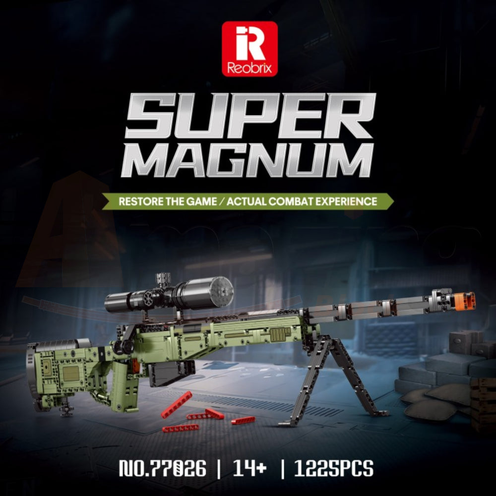 Reobrix 77026 The AWM Sniper Rifle