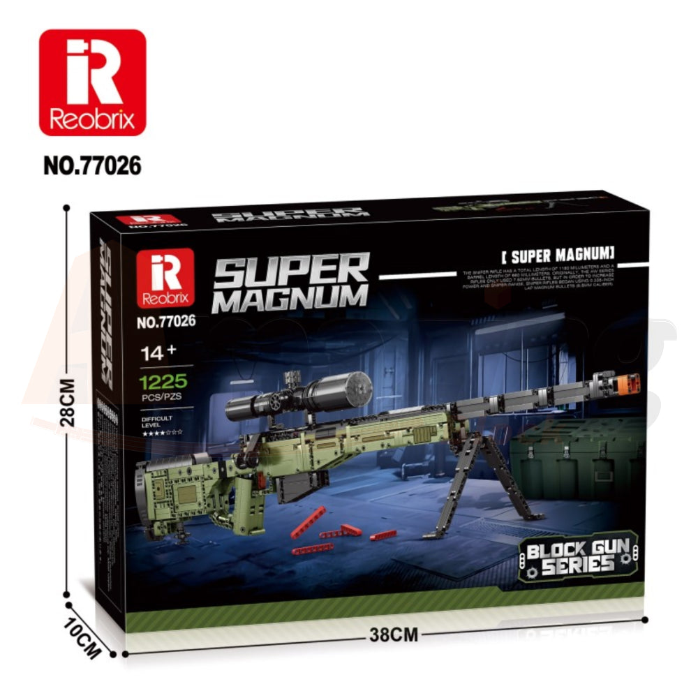Reobrix 77026 The AWM Sniper Rifle