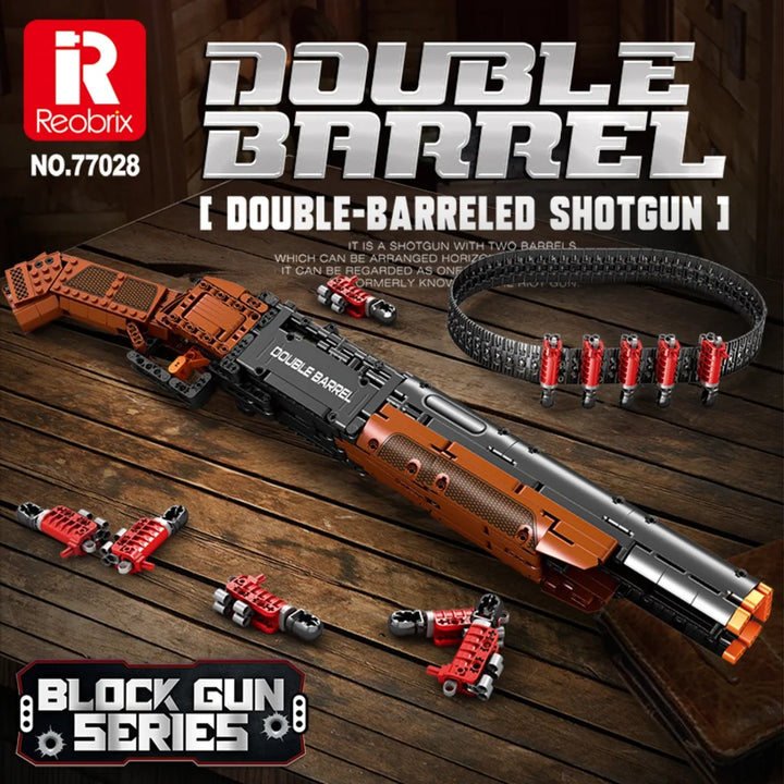Reobrix ZZ77028 The Double-Barreled Shotgun