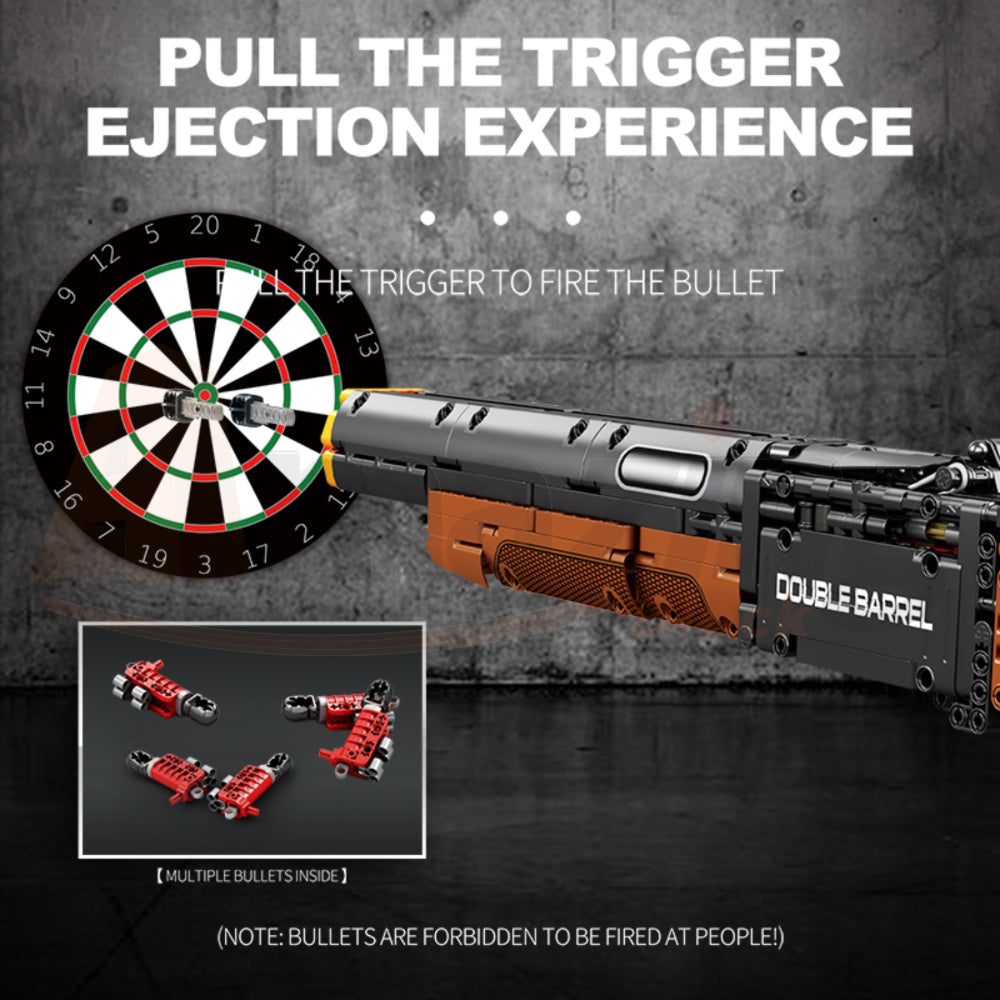 Reobrix 77028 The Double-Barreled Shotgun