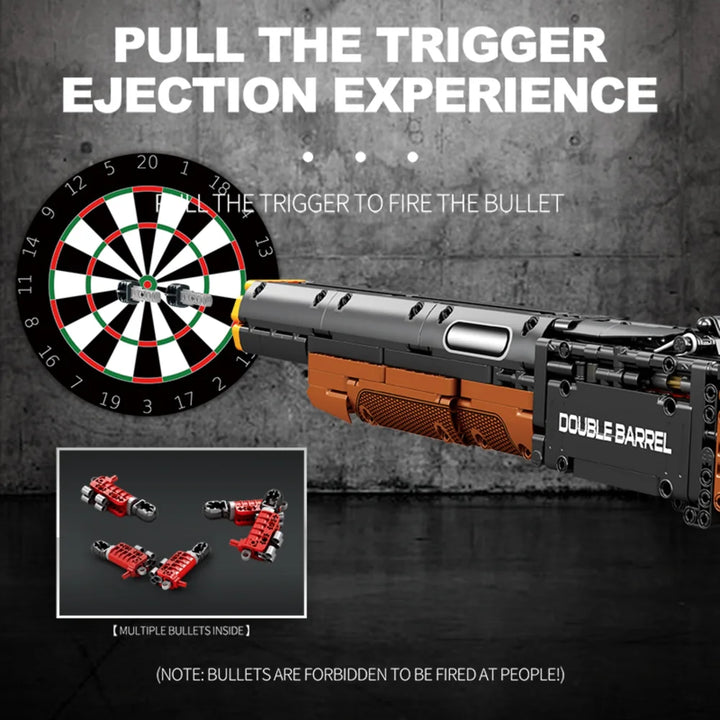 Reobrix ZZ77028 The Double-Barreled Shotgun