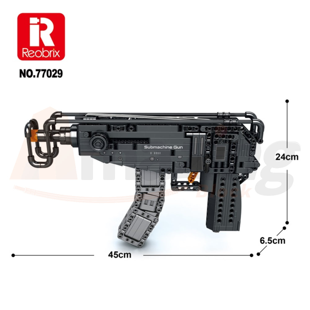 Reobrix 77029 The Scorpion Submachine Gun