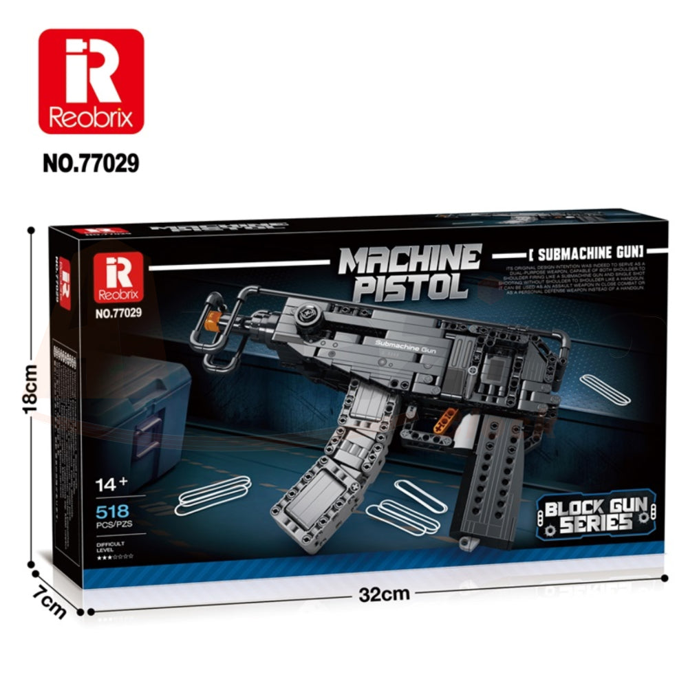 Reobrix 77029 The Scorpion Submachine Gun