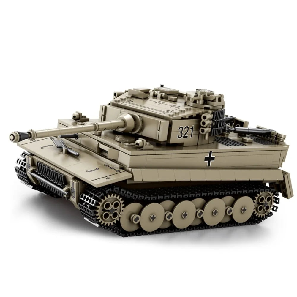 Reobrix ZZ77031 The Tiger I Tank