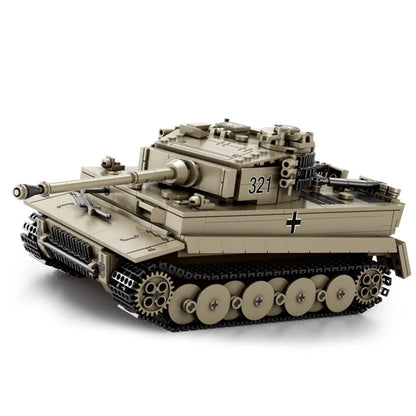 Reobrix ZZ77031 The Tiger I Tank