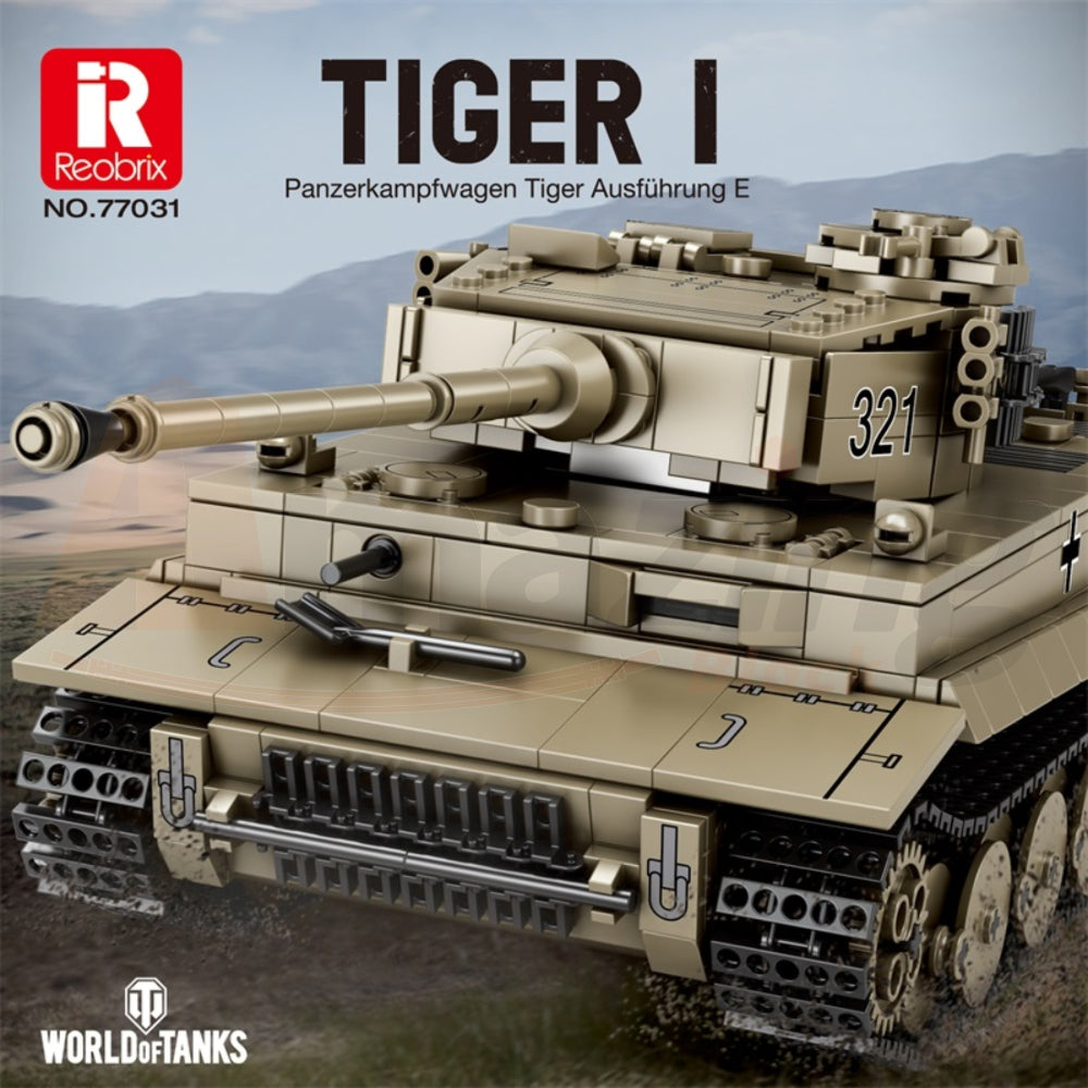 Reobrix 77031 The Tiger I Tank