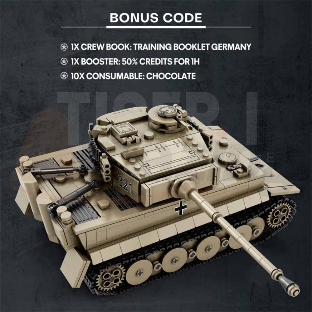 Reobrix 77031 The Tiger I Tank