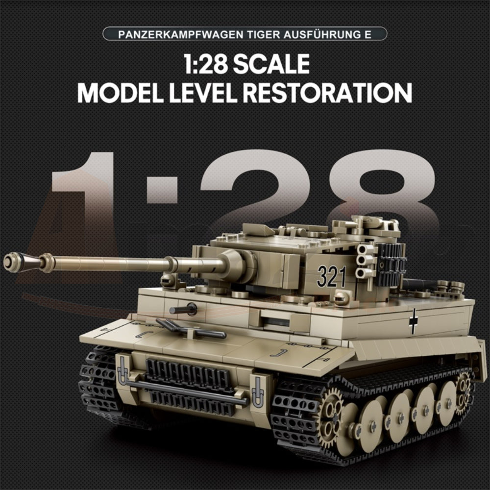 Reobrix 77031 The Tiger I Tank