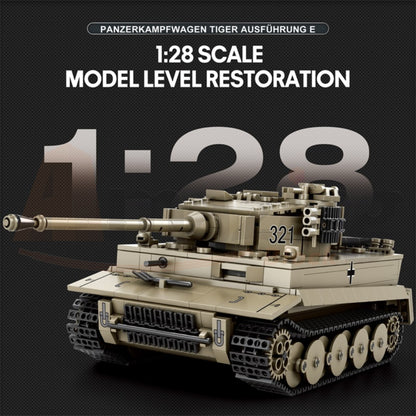 Reobrix 77031 The Tiger I Tank