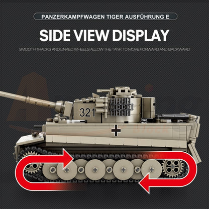 Reobrix 77031 The Tiger I Tank