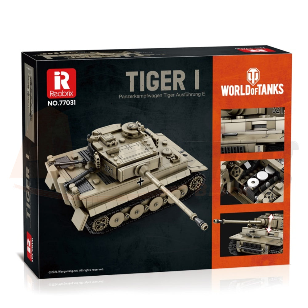 Reobrix 77031 The Tiger I Tank