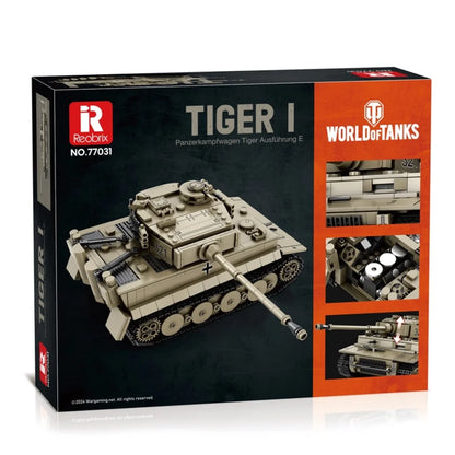 Reobrix ZZ77031 The Tiger I Tank