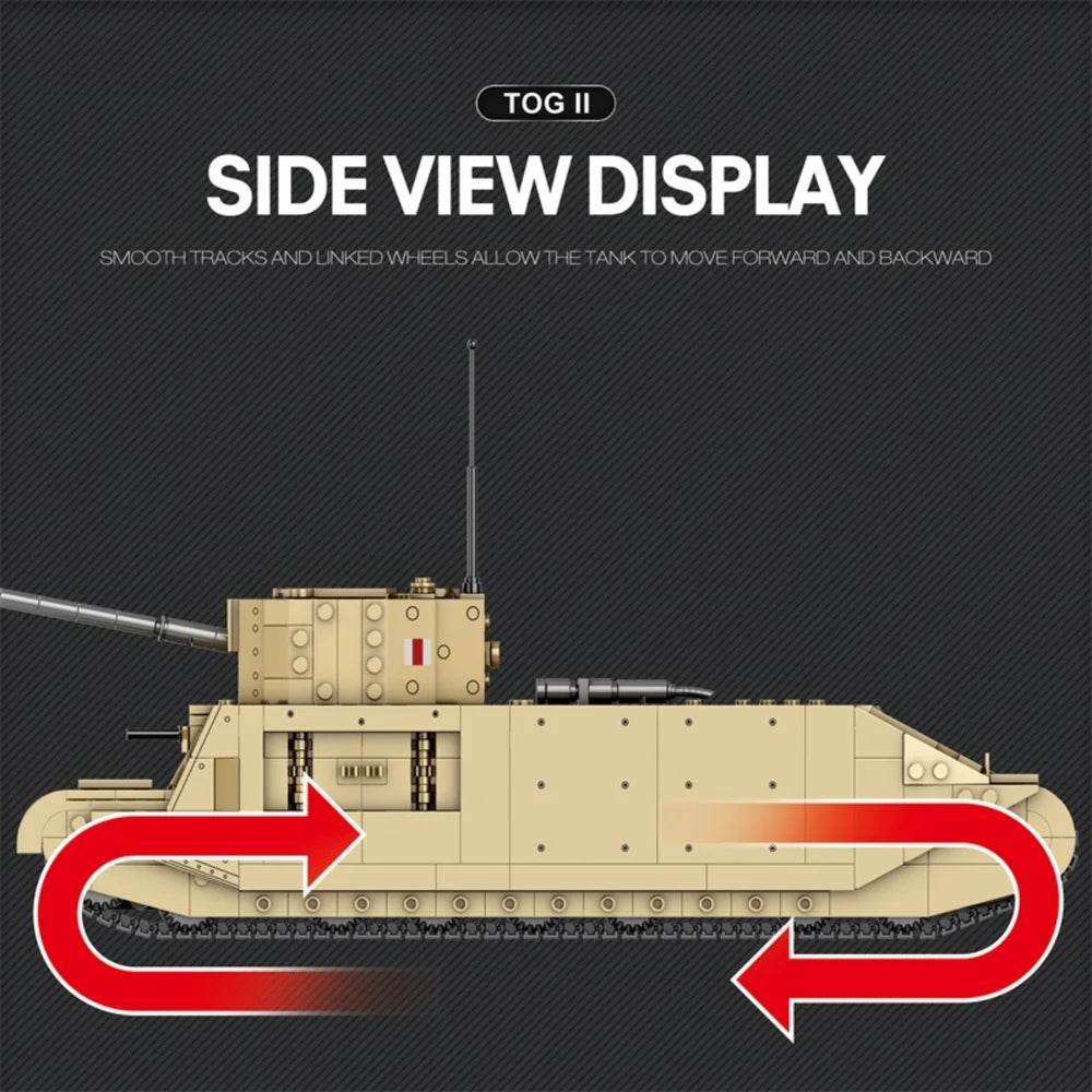 Reobrix ZZ77032 The TOG II Tank
