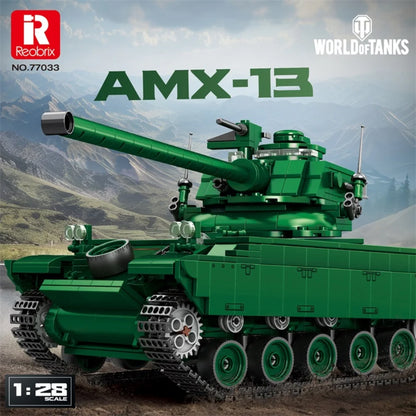 Reobrix ZZ77033 The AMX-13 Tank
