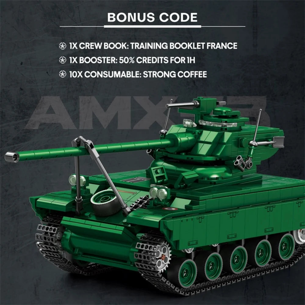 Reobrix ZZ77033 The AMX-13 Tank