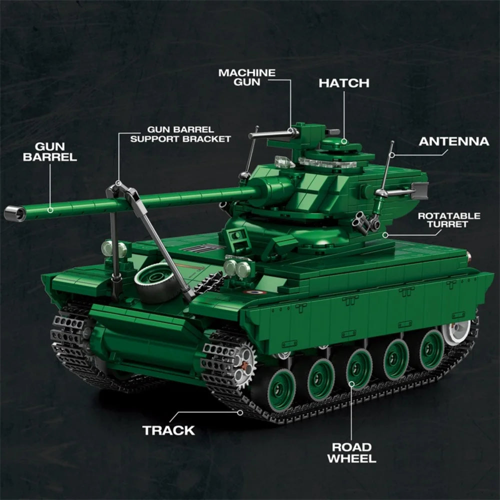 Reobrix ZZ77033 The AMX-13 Tank