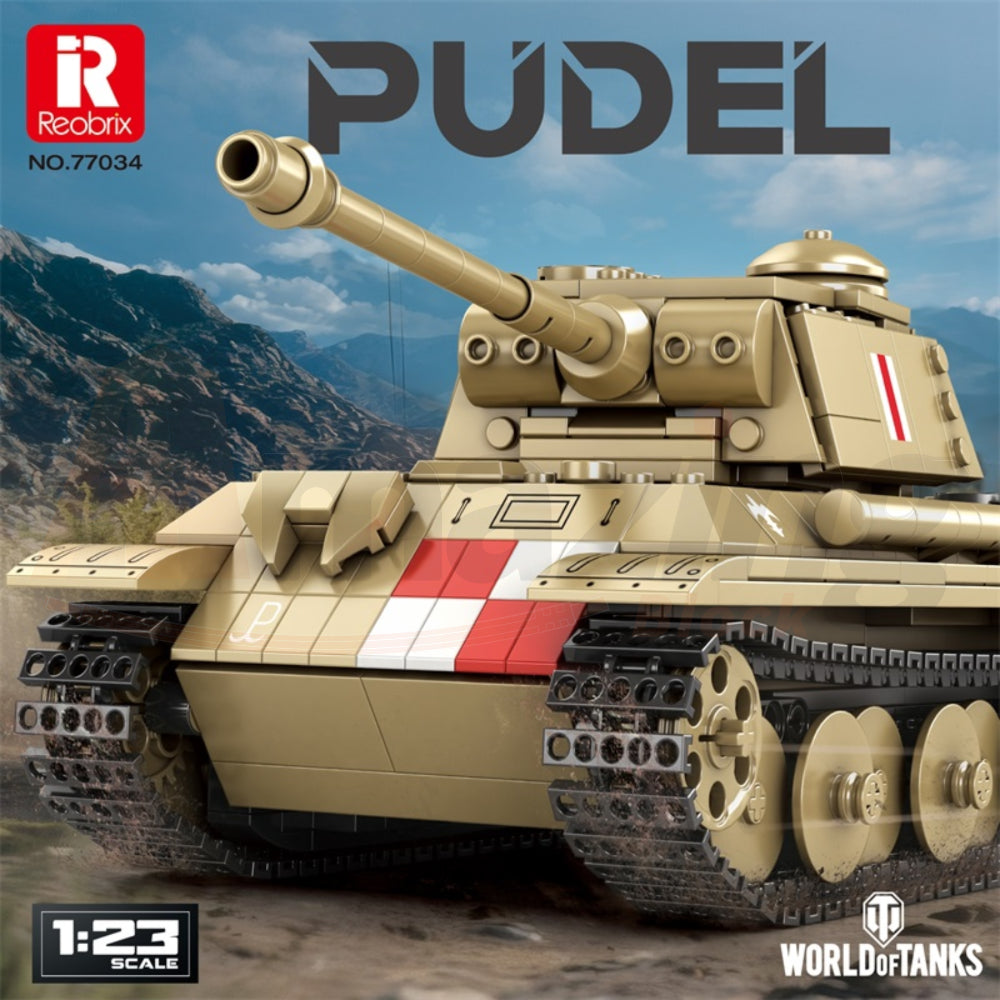 Reobrix 77034 The Pudel Tank
