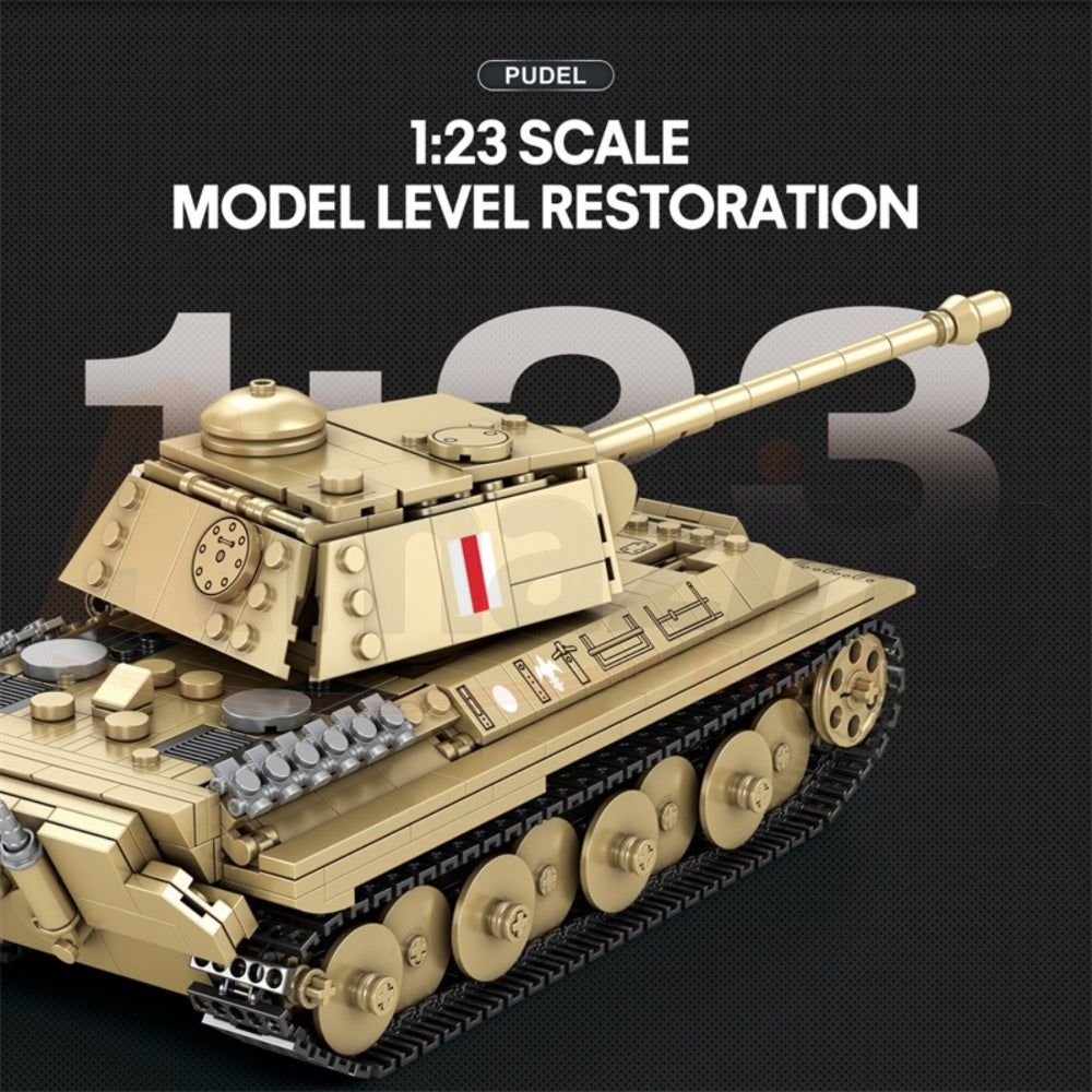 Reobrix 77034 The Pudel Tank