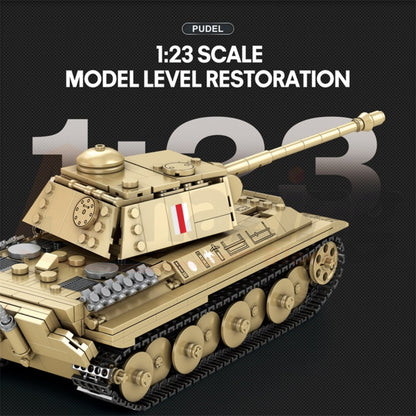 Reobrix 77034 The Pudel Tank