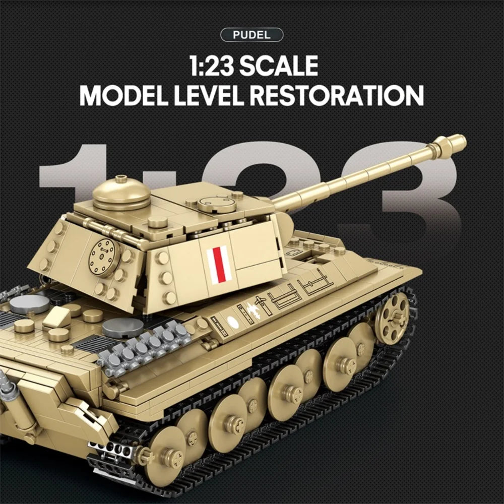 Reobrix ZZ77034 The Pudel Tank
