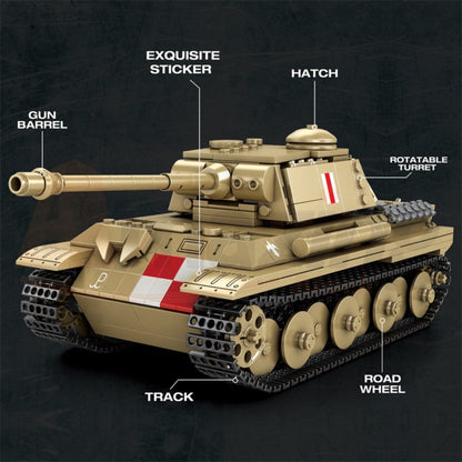 Reobrix 77034 The Pudel Tank