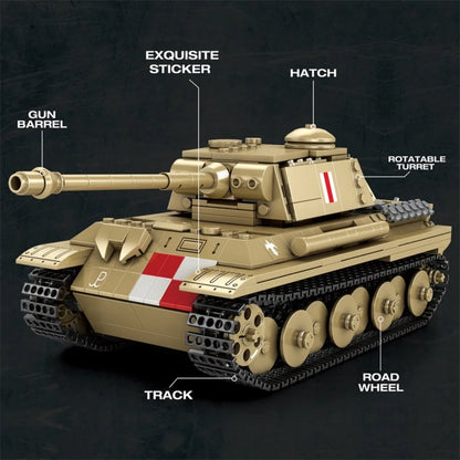 Reobrix ZZ77034 The Pudel Tank