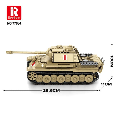 Reobrix ZZ77034 The Pudel Tank