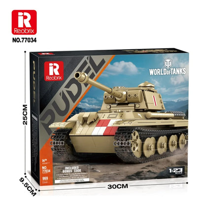 Reobrix ZZ77034 The Pudel Tank