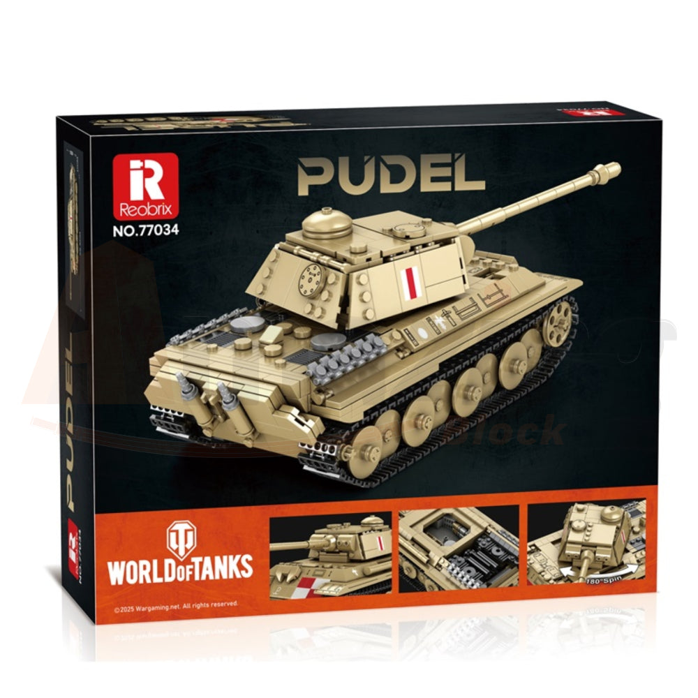 Reobrix 77034 The Pudel Tank