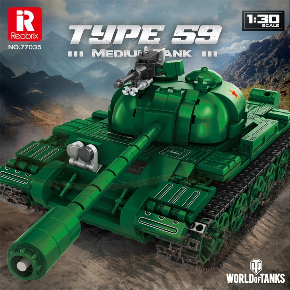 Reobrix 77035 The Type 59 Tank