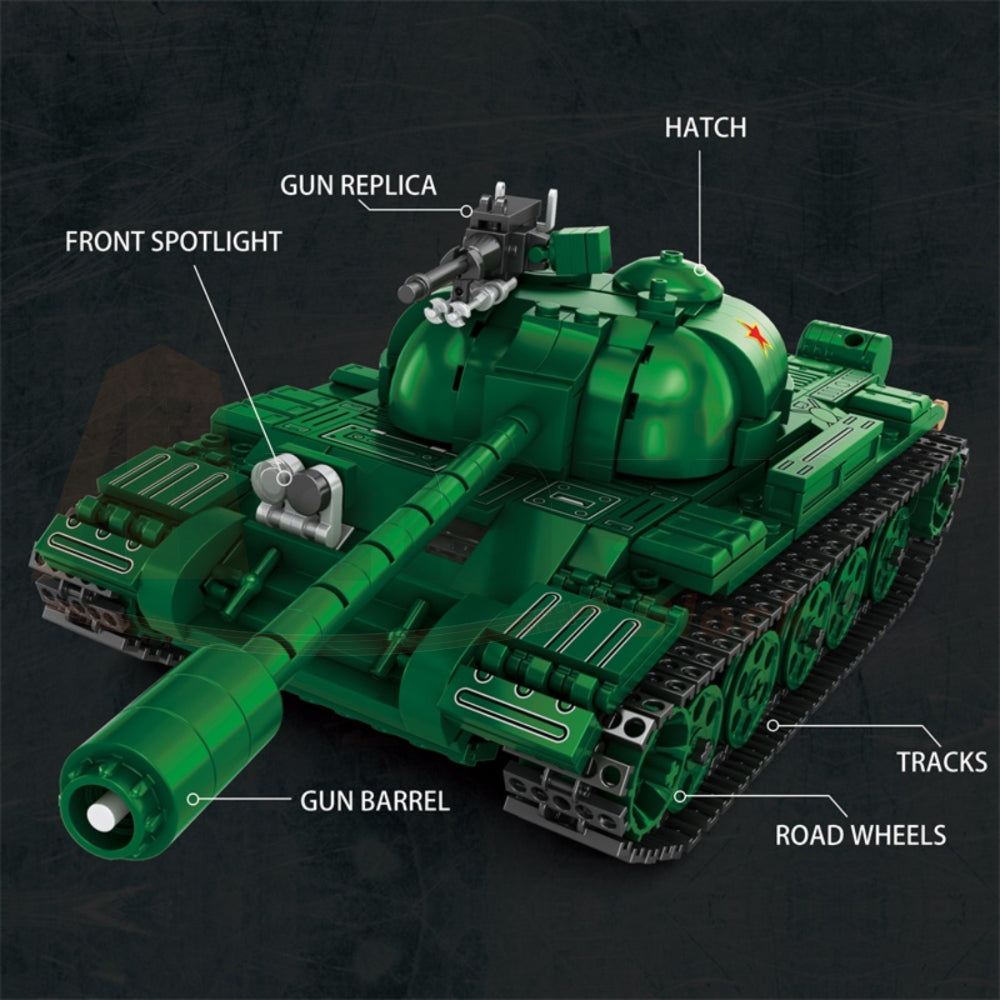 Reobrix 77035 The Type 59 Tank