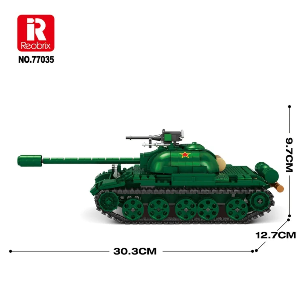 Reobrix ZZ77035 The Type 59 Tank