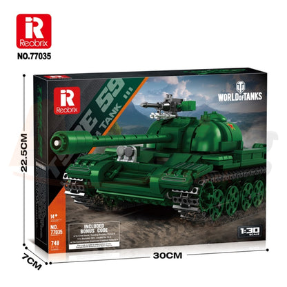 Reobrix 77035 The Type 59 Tank