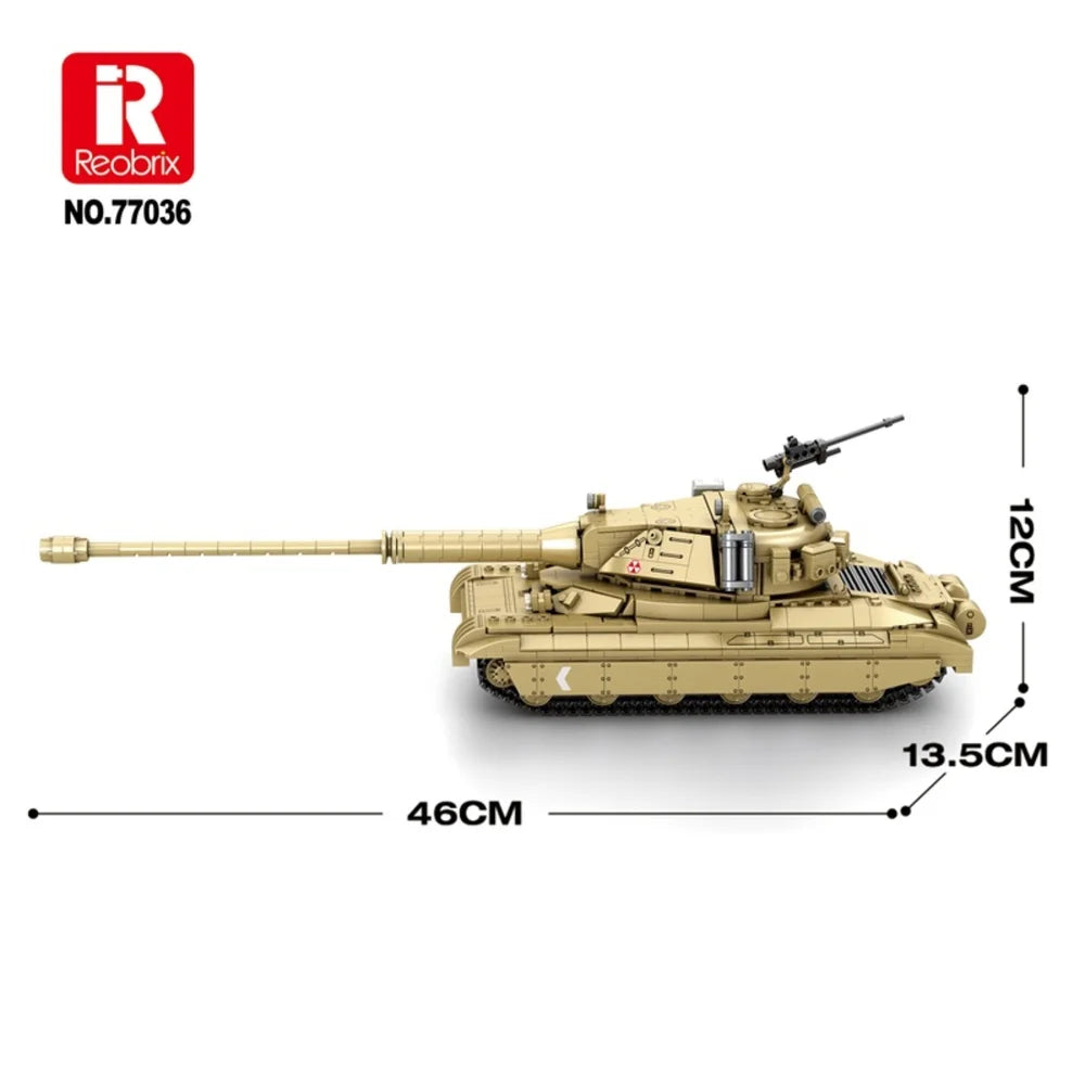 Reobrix ZZ77036 The 60TP Tank