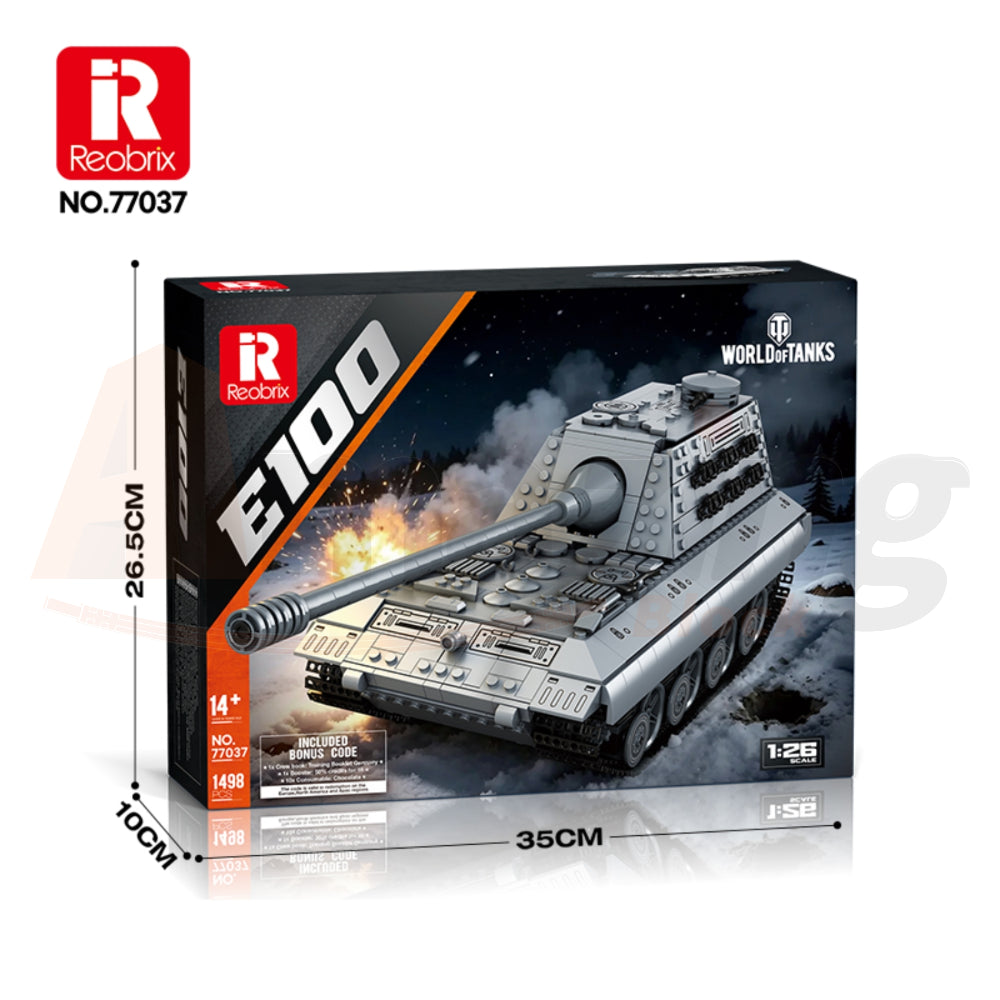 Reobrix 77037 The E100 Tank