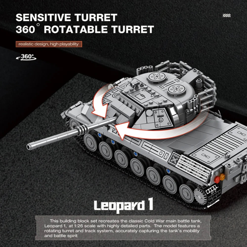 Reobrix ZZ77038 The Leopard 1