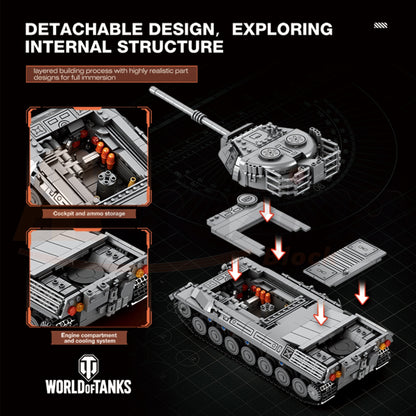 Reobrix 77038 The Leopard 1