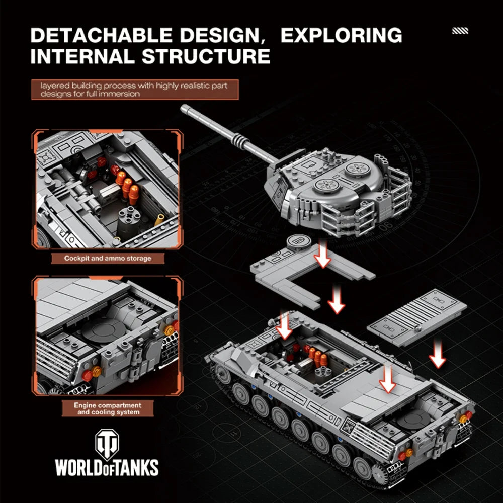 Reobrix ZZ77038 The Leopard 1