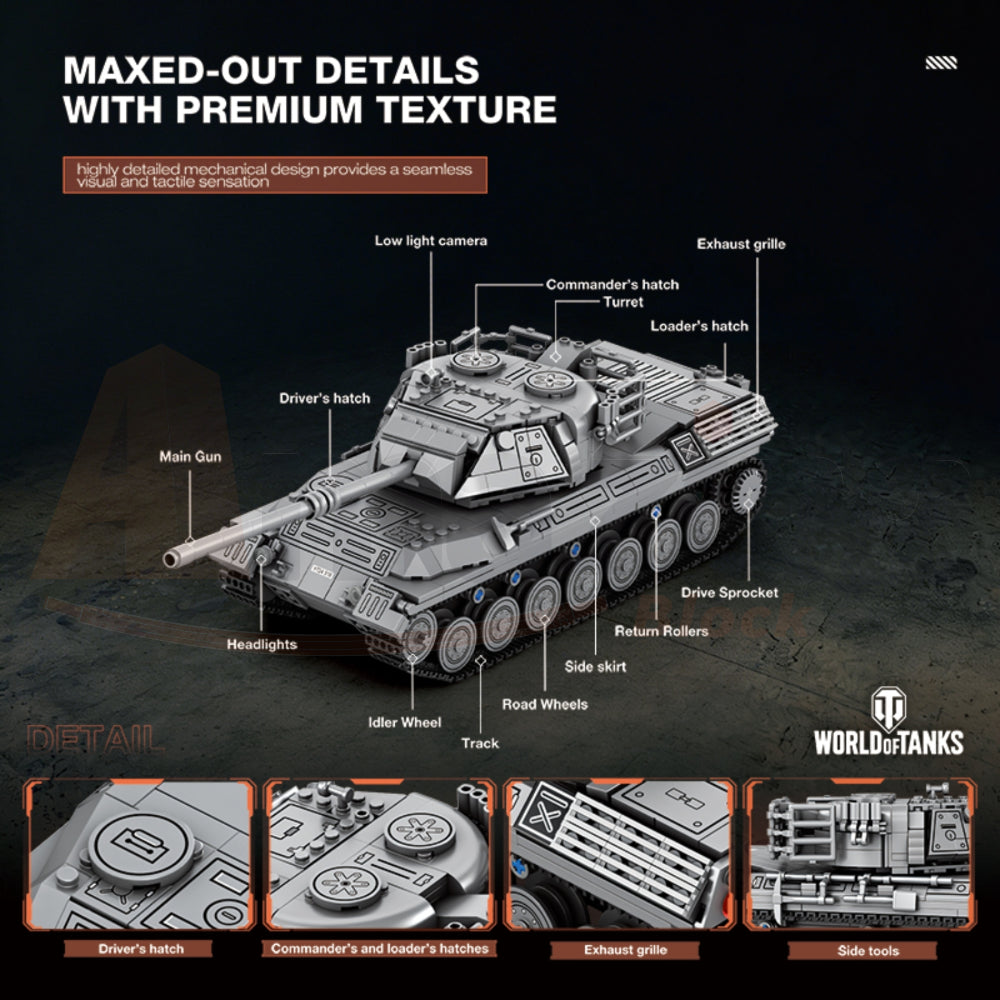 Reobrix 77038 The Leopard 1